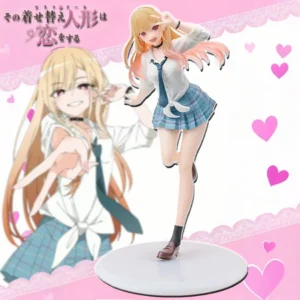 Anime My Dress Up Darling Kitagawa Marin PVC Collection Figure School Uniform Liz Devil Style Desktop Ornaments Model Toys Gifts