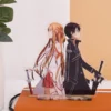 Sword Art Online Anime Peripheral Acrylic Stand Model Asuna Kirito Collect Collectible Figure