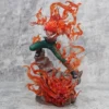 Naruto Might Guy Ten Years of Shinobi Anime with Light Immortal Action Figure