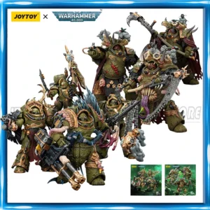 JOYTOY Warhammer 40K 1/18 Action Figure Death Guard Deathshroud Terminator Blightlord Terminator Icon bearer figures Toys