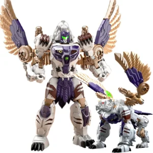 LiJiang Anime Movie Transformation Toys 25.5CM Big Size Action Figure Collection Robot Car Animals Model Boys Kids Gift XT-1613