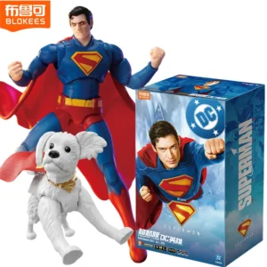 BLOKEES DC Superman Clark Kent David Packard Batman Nightwing Corenswet Comics Action Figure Collection Figure Joint Movable Toy