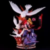 Anime Akatsuki Deidara Uchiha Sasuke 41cm Battle Ver. PVC Game Statue Collectible Figure