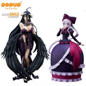 In Stock GSC POP UP PARADE OVERLORD Ⅳ Albedo Black Full Dress Shalltear Bloodfallen Anime Action Figures Model Collection Toys