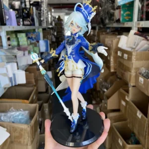 23cm Furina Anime Figure, PVC Cute Girl Collectible Model Toy Inspired by Genshin Impact