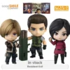 GSC Nendoroid Series Chris RedfieldAda WangLeon Scott Kennedy Anime Model Fo Collectible Figure