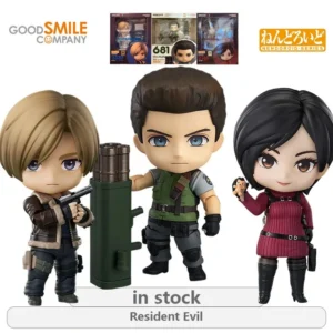 GSC Original Nendoroid Series Chris RedfieldAda WangLeon Scott Kennedy Anime Action Figure Model Toys Ornaments Gifts Fo Boys