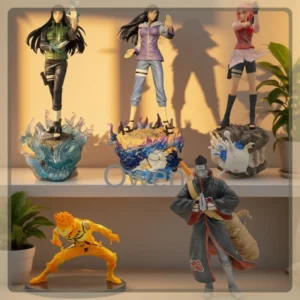 Naruto Shippuden Anime Hyuga Hinata Figure Hoshigaki Kisame Action Figures PVC Big Statue Collection Model Decoration Toys Gifts