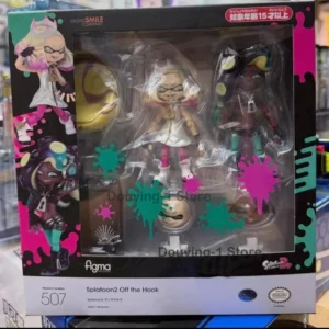 In Stock GSC 507 Figma Splatoon2 Off the Hook Squid Octopus Brand new genuine  Action Figure Toys Gift Ornaments