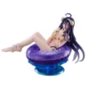 Swimming Circle Albedo Bikini Girl Statue Car Decor Xmas Collectible Figure