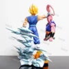 Son Goku Dragon Ball Anime Super Saiyan Vs Majin Collectible Figure