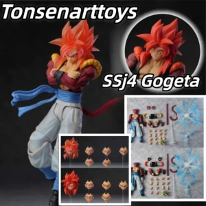 Tonsenarttoys Dragon Ball SHF Kamione 03AB "Vokov" Super 4 Gogeta 1/12 Action Figure Gift Figure Collection