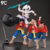 9L3D Printed Anime Characters Lucky 13 Zoro Dummy Monkey D.Luffy Multi-Jointed Movable Action Figure