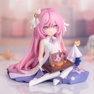 Game Honkai Impact 3 Kawaii Pretty Girl Elysia Bronya Action Figure Model Desktop Decoration Cute Birthday Gift