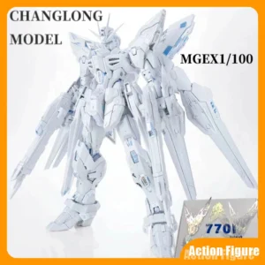 Changlong 7701 Mgex 1/100 Zgmf-X20a Strike Freedom Twilight Coating Assembly Model Kits Action Figure Robot Collect Toys Gifts