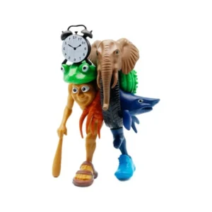 Tungtungsahur Sahur Figure Tralalero Tralala Toys Italian Brainrot Figurine Monster Fusion Edition Cartoon Model Ornament Gifts