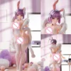 11.61in/29.5cm Anime Beautiful Girl Bunny Lume PVC Statue Model Collectible Figure