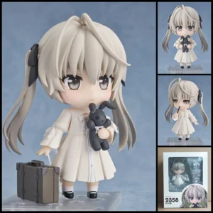 Nendoroid Kasugano Haruka 2358# Action Figures Anime PVC Model Movable Doll With Black Rabbit Suitcase Boxed Toy Gift