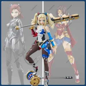 DC Comics [Original] Hot-Selling Model Building Series - Harley Quinn, Diana, Catwoman Gift Collection Souvenirs