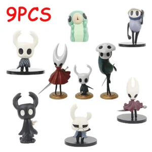 3-6pcs New Hollow Knght Silksong Toys Anime Game Figure The Knight Action Figure Hornet/Seth Figurine Collectible Model Doll