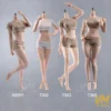 ANT AB001 T302 T303 T307 1/6 Scale Woman Big Breast Super Flexible Action Figure