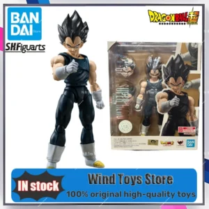 Original Bandai S.H. Figuarts SHF Dragon Ball Vegetable Superhero in Stock Anime Collection Action Figures Model Toys Gifts