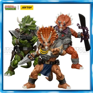 [Available in Asia] JOYTOY 1/18 Action Figures TMNT Ninja Turtles Zorax Zork Triceraton Infantryman Anime Figures Toys Model