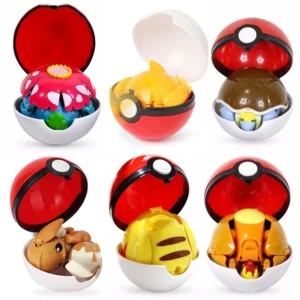 Pokemon Figures Toys Pocket Monsters Ball Model Pikachu Gengar Pokeball Dragonite Snorlax Pokeball poke Action Figures  Toy gift
