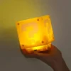 LED Question Mark Brick Night Light with Music USB Charging Desk Lamp Collectible Figure