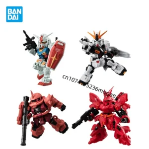 In Stock Bandai Candy Toy MOBILITY JOINT GUNDAM SP MSN-04 Sazabi RX-93 v Gundam RX-78-2 GUNDAM Assembly model Ornaments Gift
