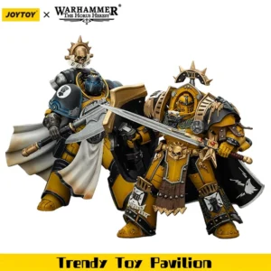 【Pre-sale】JOYTOY Warhammer 40K Imperial Fists Librarian Consul Legion Praetor in Tartaros Terminator Armor 1/18 Action Figure
