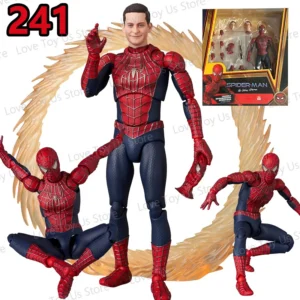 In Stock Ko Mafex 241 Tobey Maguire Spider Man No Way Home Friendly Neighborhood Spider Man Ko Anime Action Figure Model Toys