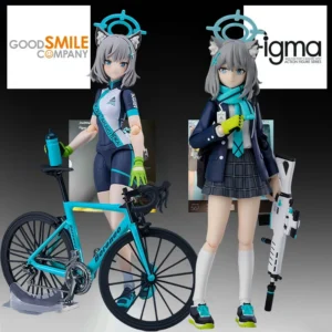 GSC Genuine FIGMA Anime Figure Sunohara Shiroko & Riding Action Figure Toys for Boys Kids Gift Collectible Model Ornaments