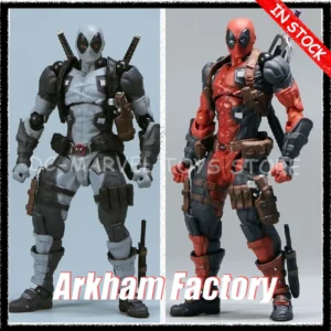 In Stock Arkham Factory MAX Factory 16cm Kaiyodo Amazing Yamaguchi No.025 Deadpool Ver2.0 Figuras Model Action Figure Gifts Toys