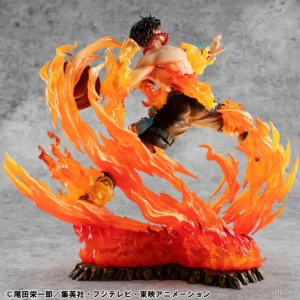 In Stock MegaHouse Portrait Of Pirates POP ONE PIECE NEO MAXIMUM PORTGAS D ACE Ultra Limited Replica Version Figure Toy Model