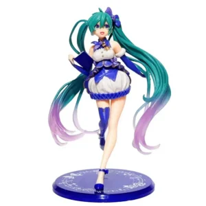 New Hatsune Miku Anime Character Toy New Tokyo Series Kimono Miku Kawaii Cartoon PVC Action Doll Collection Model Birthday Gift