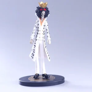 Anime ONE PIECE FILM GOLD Brook Burukku White Suit Ver. PVC Action Figure Statue Collectible Model Kids Toys Doll Gifts