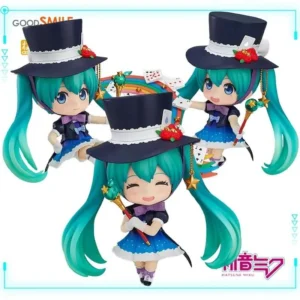 GSC Original Genuine Vocaloid Hatsune Miku Nendoroid 785 Magical Mirai 5th Anniversary 10cm Collections Model Toy Figures Gifts