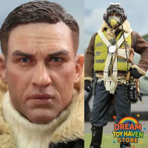 IN STOCK DID K80187 1/6 Scale Male Soldier British Pilot Captain Tom Hardy 12Inch Action Figure Model Best Collectible Dolls ﻿