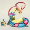 3-12cm Anime Pokemon Milotic Evolutionary Combination PVC Statue Collectible Figure