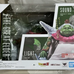 In Stock Now Bandai S.H.Figuarts SHF Dragon Ball Z Articulated Action Figure Namek Big Elder Collectable Toy Collect Gifts