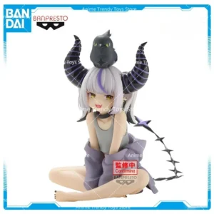 In Stock Original Bandai Banpresto Relax Time Hololive La+ Darknesss Kawaii Anime Girls Figures Model Toys Decoration Gift