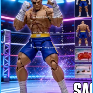 In Stock STORM ARENA Street Fighter Alpha 3 SAGAT 1/12 SCALE Animation Model Action Figure Toy Collection Gift