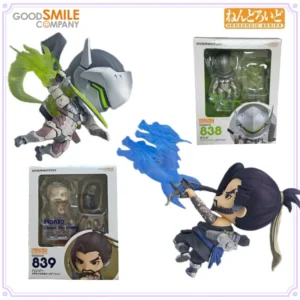 GSC Original Nendoroid Series Overwatch Hanzo Genji Out-of-print Item Anime Action Figure Toys for Boys Gift Collectible Model