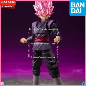 Dragon Ball Shf Super Saiyan God Red Son Goku Action Figure Movable Goku Black Anime Figures Collection Model Toys Kids Gift
