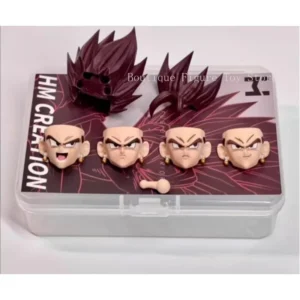 In Stock Dragon Ball  Vegetto SHF HM001~003 Head Sculpture SHF Anime Action Figures Models Toys