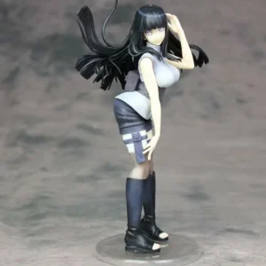 Standing posture 20CM Japan Ninja Hyuga Hinata Action Figure Model Toys Ornaments Doll Desktop Decoration  Gift