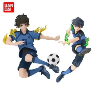 In stock Original Bandai BLUE LOCK Bachira Meguru Isagi Yoichi Anime Action Figure model Toys desktop Ornament Birthday Gifts