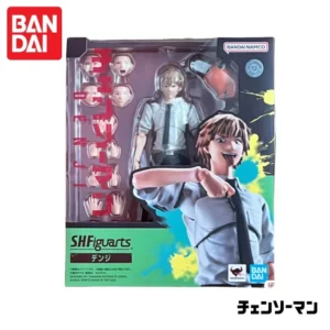 In Stock 100% Original Bandai S H Figuarts Chainsaw Man Denji Action Figure Model Doll Brand New Boxed Anime Action Figures Toys