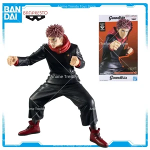In stock Original Bandai BANPRESTO Grandista Jujutsu Kaisen Itadori Yuji Collection Anime Figure Model Toys WY